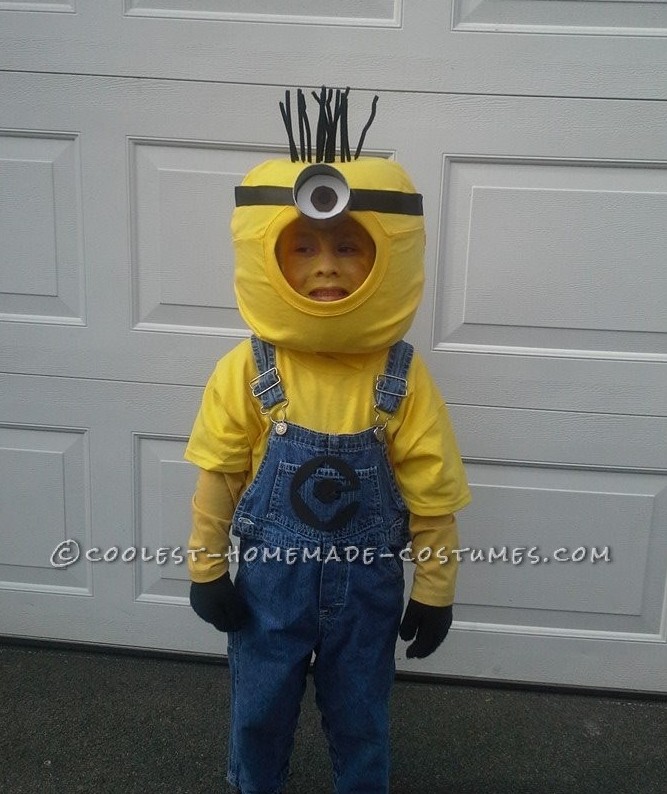 toddler boy minion halloween costume