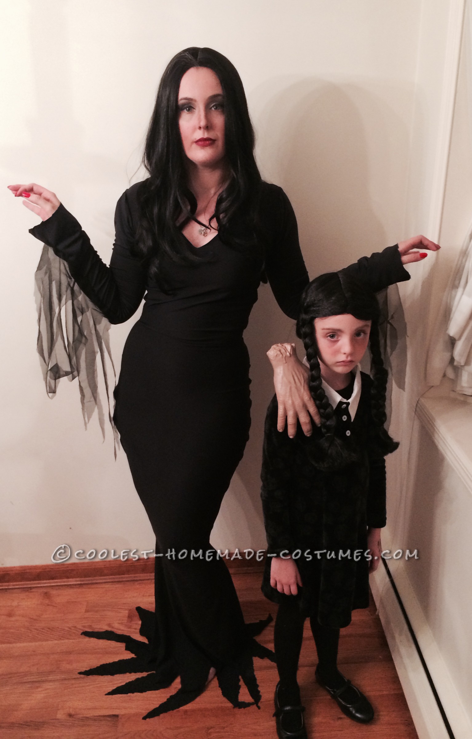 Morticia Addams Costume Diy