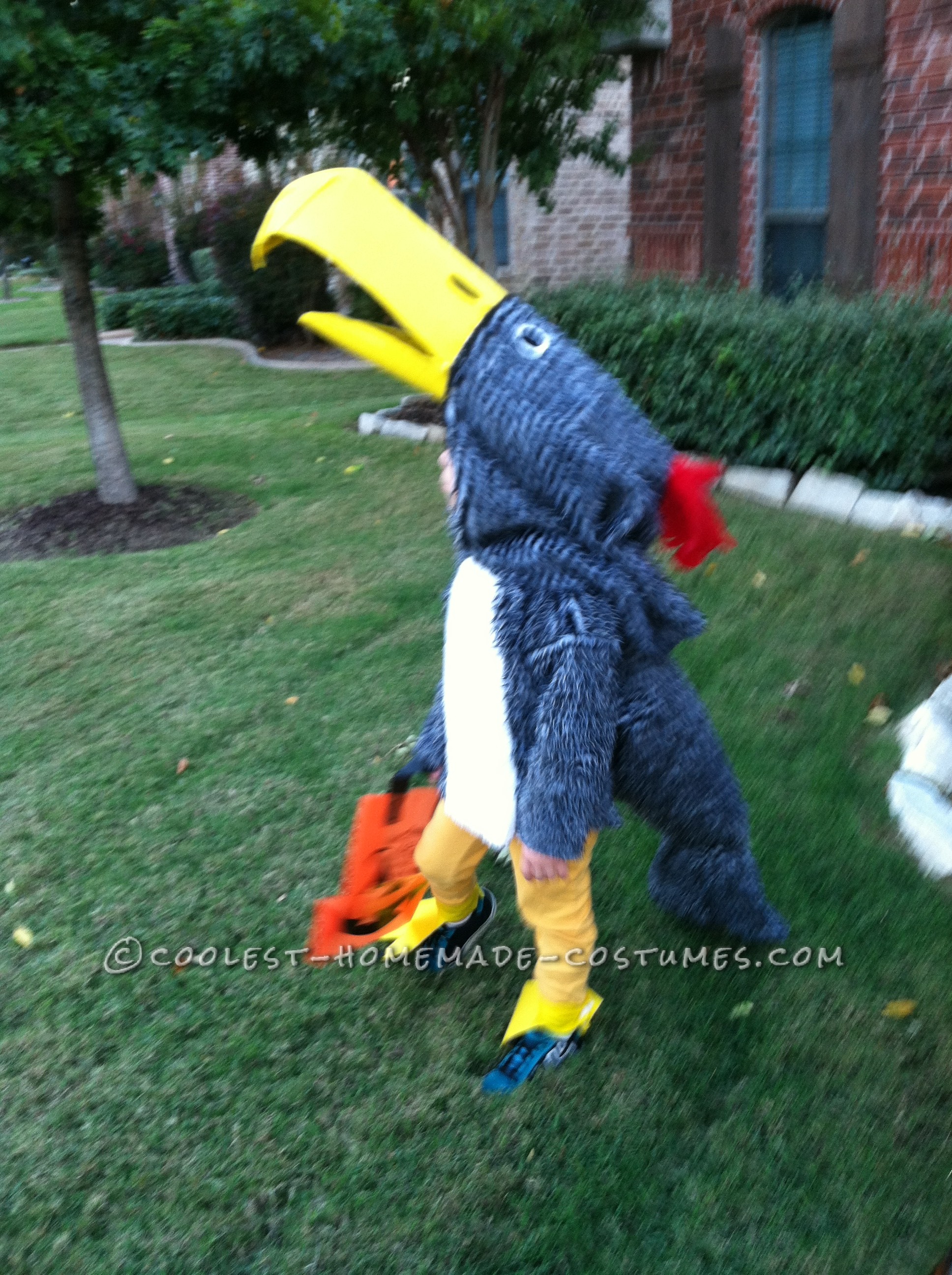 Realistic Terror Bird Costume Flightless Bird Suit