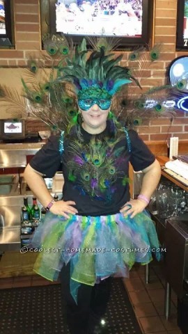 Cool Homemade Peacock Costume