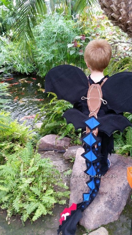 Awesome DIY Toothless Alpha Costume