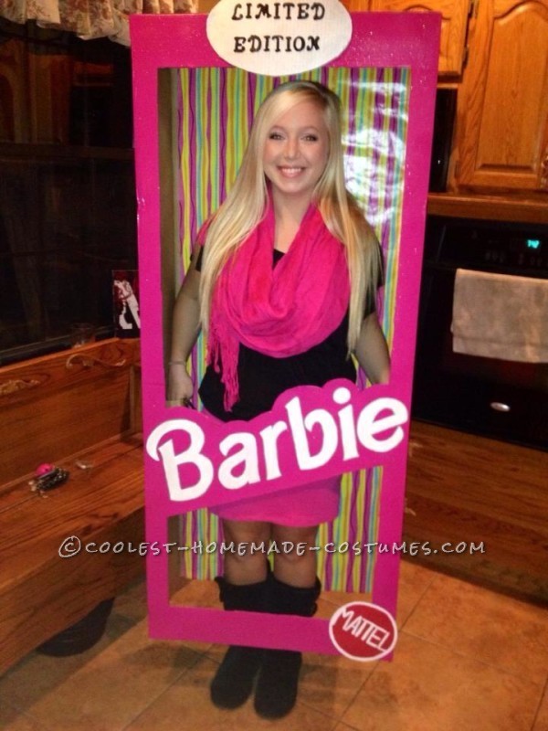 diy barbie box costume