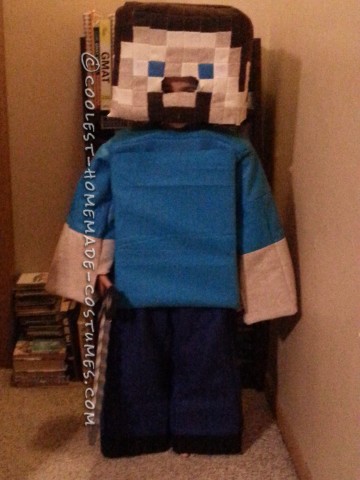 Coolest Minecraft Steve Costume Ever