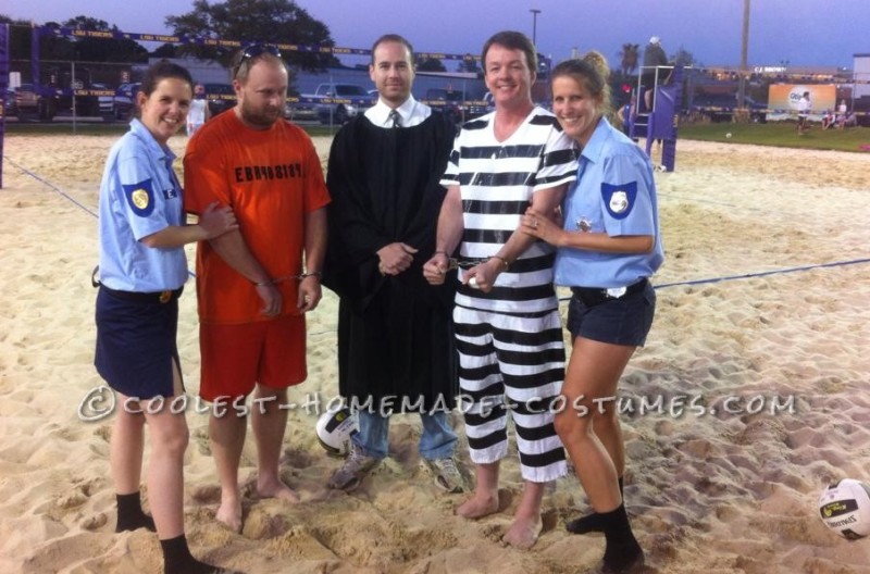 Coolest Homemade Cops And Robbers And Jail Birds Costumes