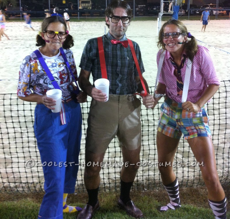 Easy No Sew Diy Nerds Group Costume