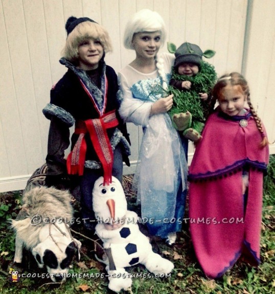 frozen family costumes