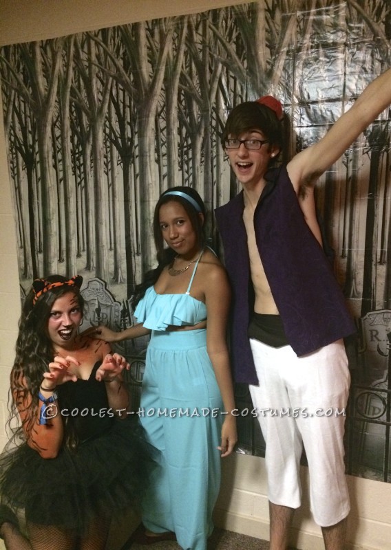 Coolest Homemade Aladdin Group Costume