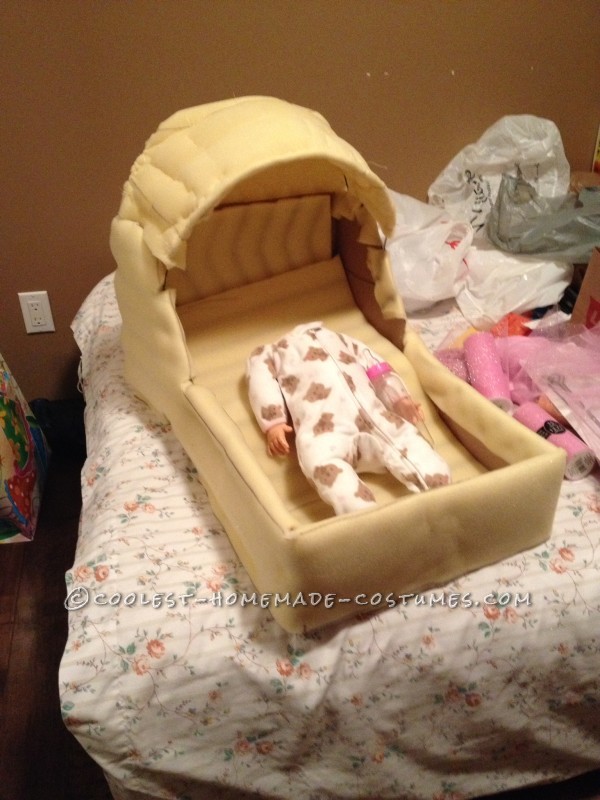homemade baby bassinet