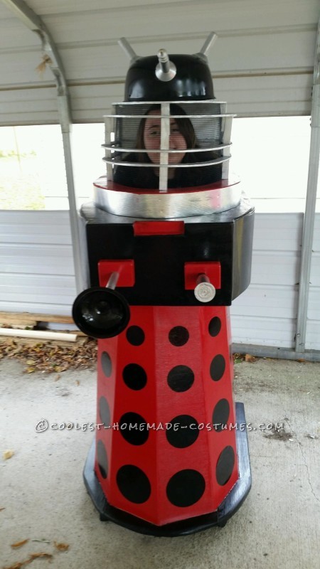 Homemade Dalek From Doctor Who Halloween Costume