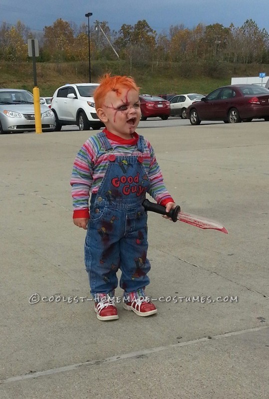 Chucky Toddler Costume - the Beginning, When He Was Two Years Old