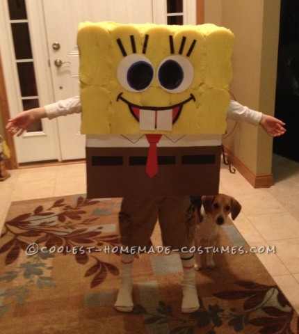 homemade spongebob costume