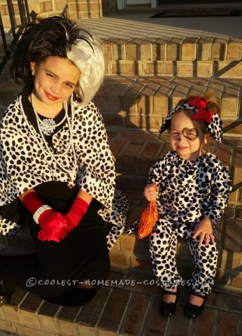 Evil Cruella and Her Innocent Dalmatian Puppy