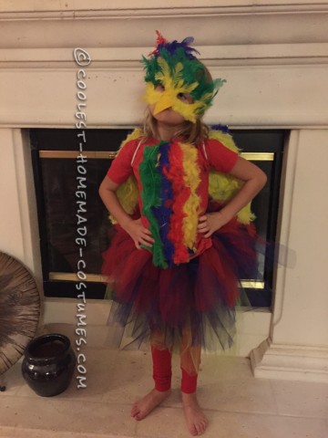 Colorful Macaw Bird Costume