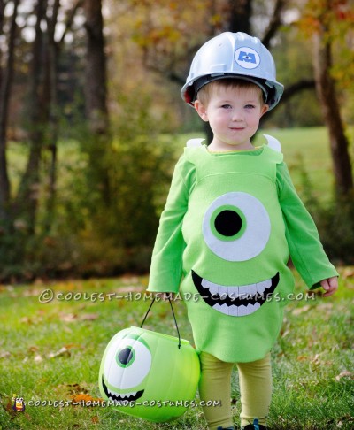 Cool Monsters Inc. Mike Wazoski Toddler DIY Costume