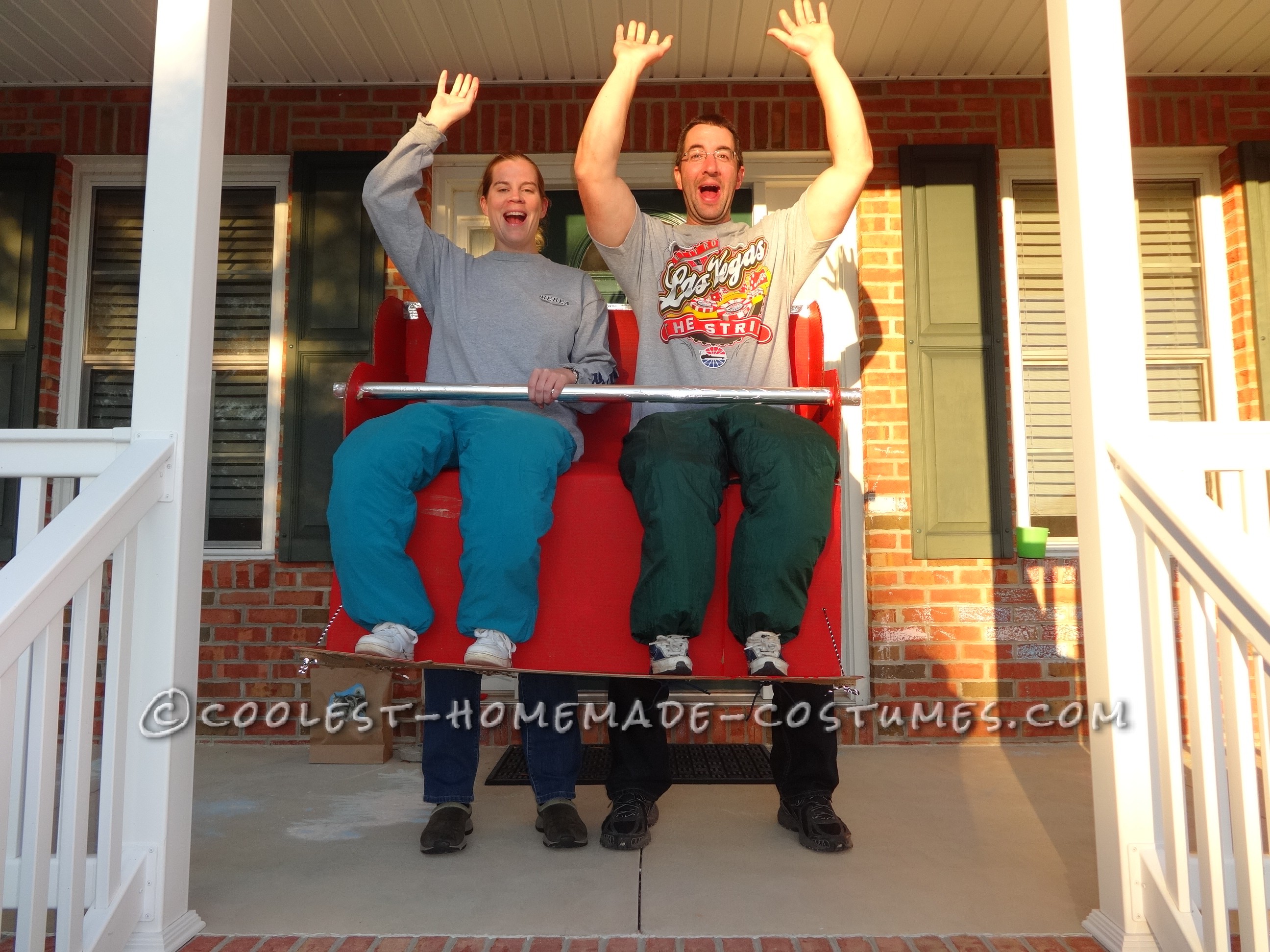 Coolest Homemade Roller Coaster (Illusion) Costumes