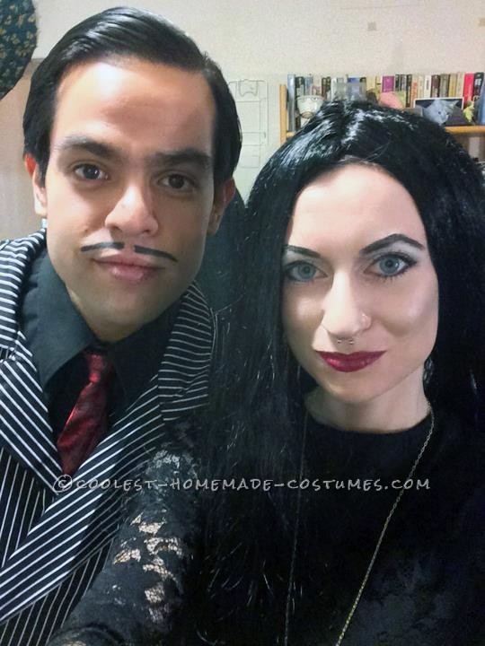 Addams Family Costume with a Twist
