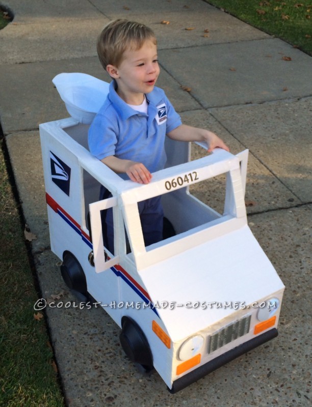 Coolest Mailman and Mail Delivery Truck Costume