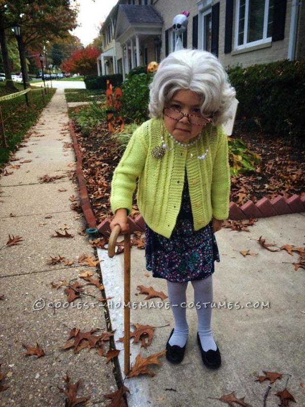 The Old Couple Homemade Child Costume