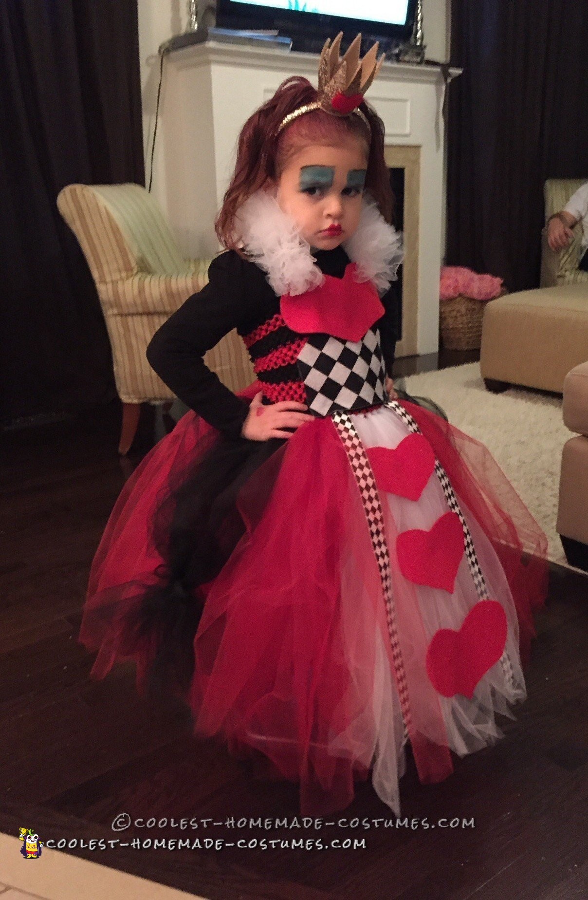 queen of hearts costume for kids