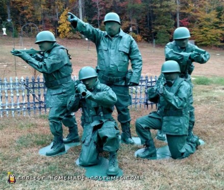 Diy Group Toy Soldier Costume