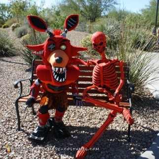 Nightmare Foxy Costume: FNAF Foxy Costume