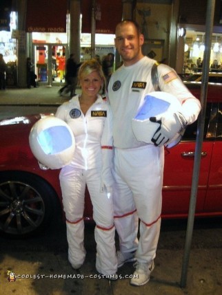 astronaut couple costume
