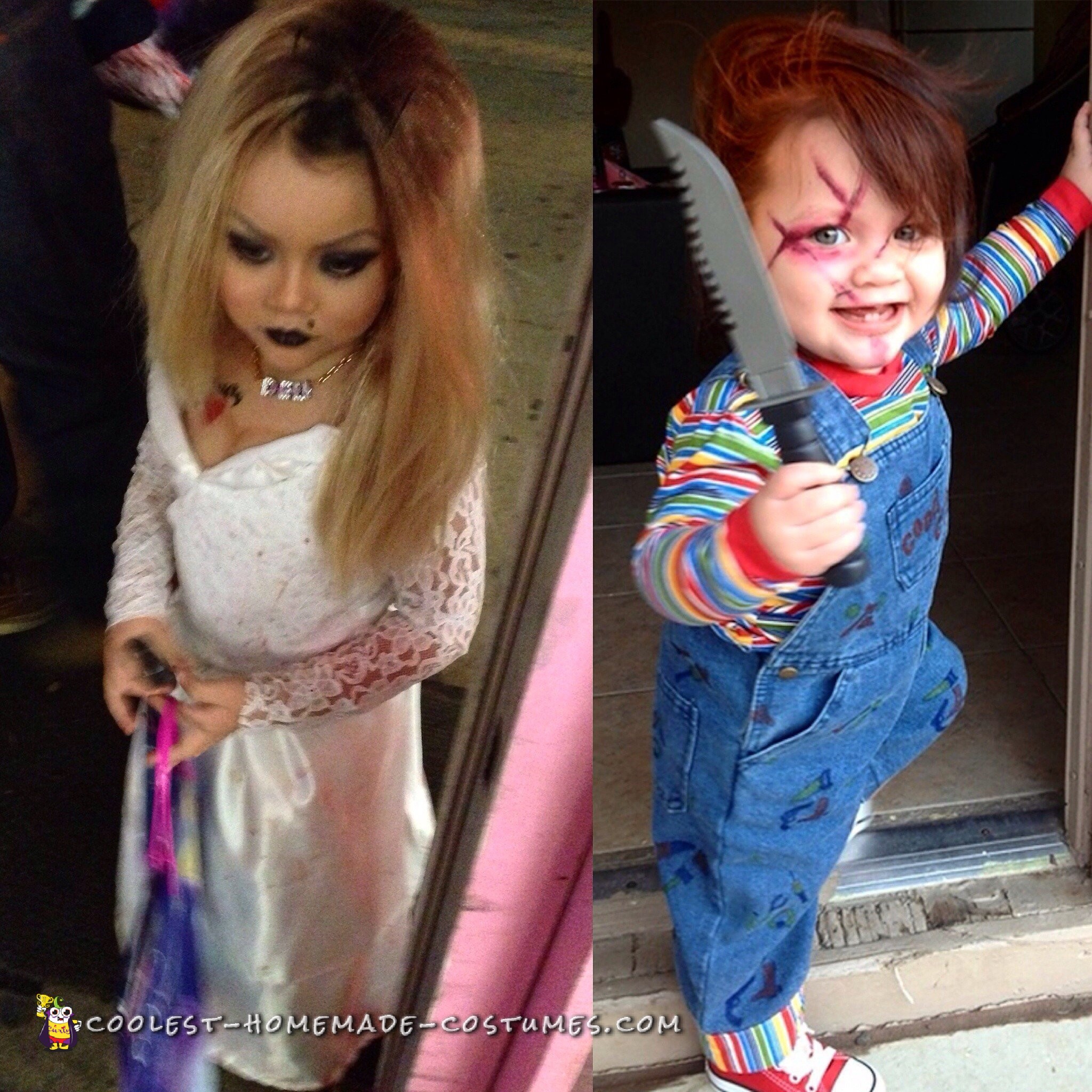 Bride of chucky halloween costume for toddlers  Chucky halloween costume,  Bride of chucky halloween, Toddler halloween costumes