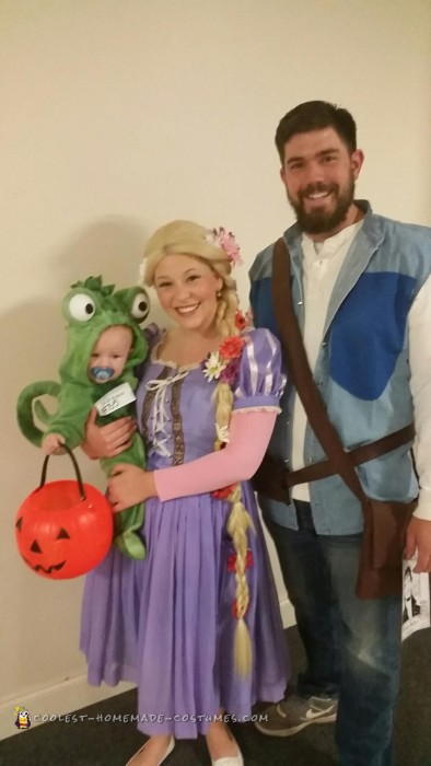 Difficult (but Worth It!) Tangled Family Costume