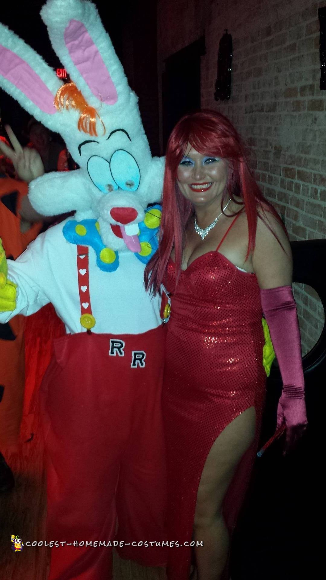 Jessica rabbit and bugs bunny costume