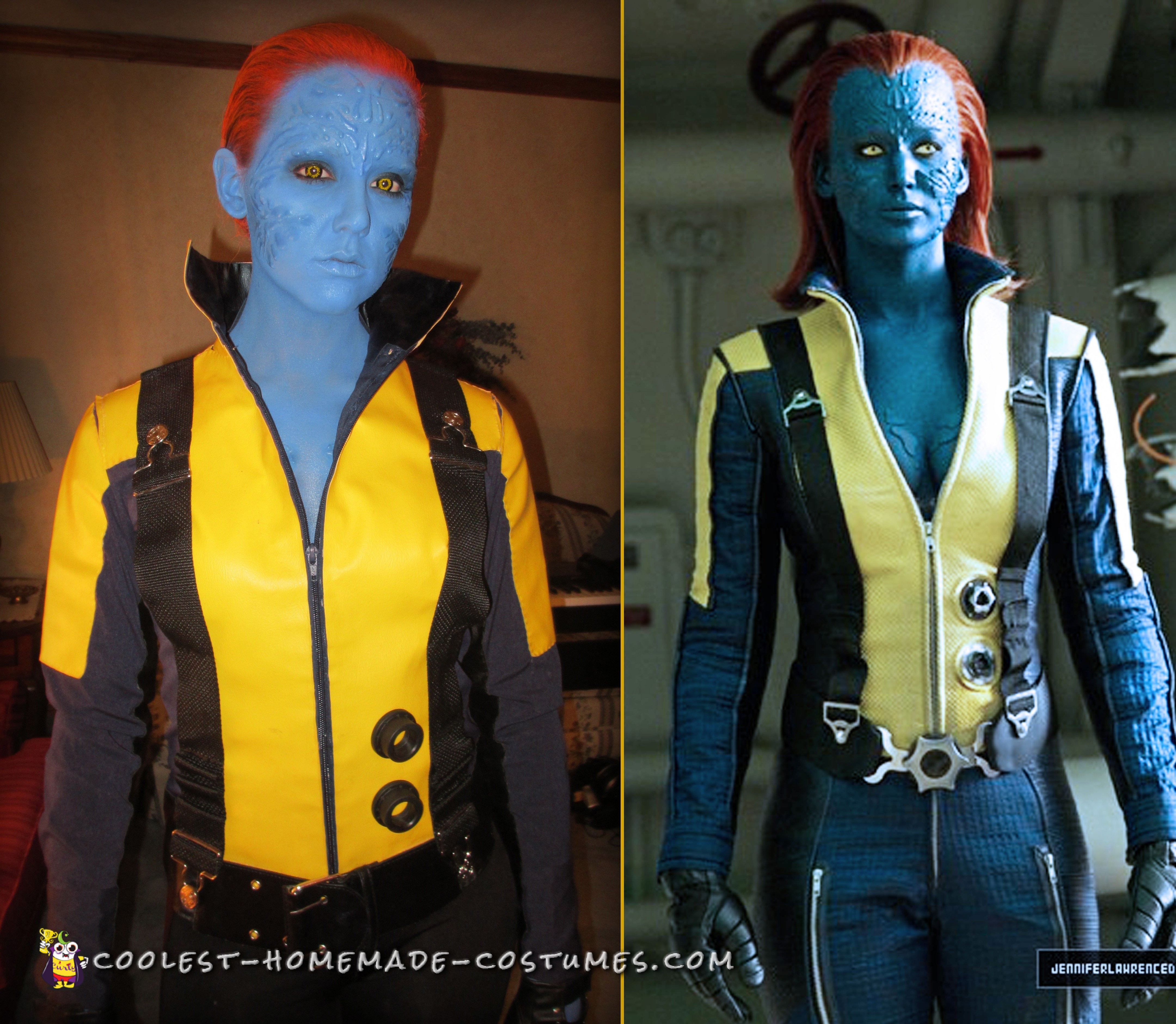 4320px x 3760px - 40+ Coolest Homemade Mystique Costumes from X-Men