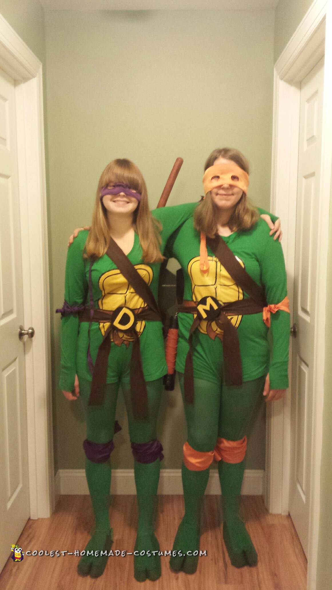 Shell Shocking Michaelangelo and Donatello Costumes