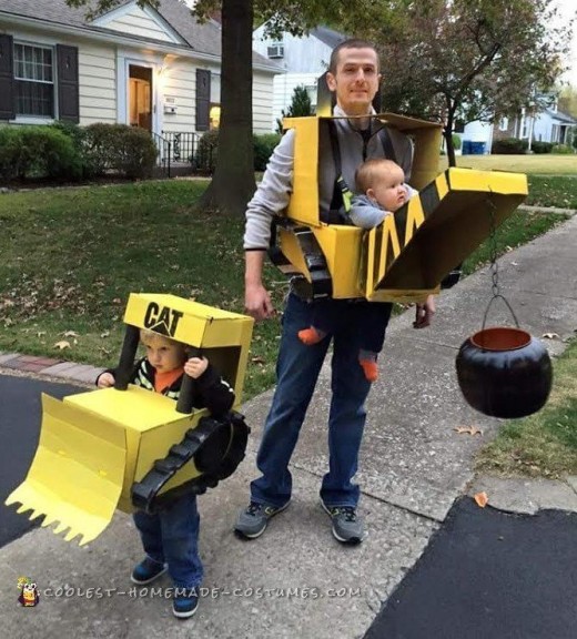 child construction worker costume