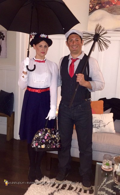Couple Costumes to Remember: Mary Poppins and Bert
