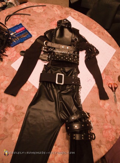 Cool Homemade Female Edward Scissorhands Costume