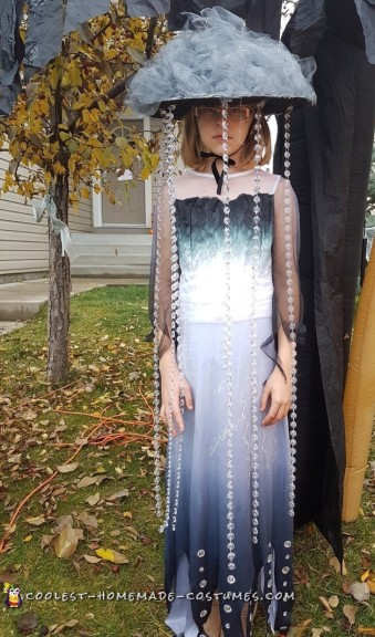 Coolest Homemade Rainstorm Costume for Halloween