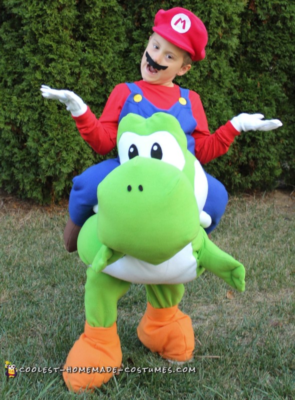 Awesome Homemade Mario Family Costume - Bowser, Mario, Luigi, Toad, and ...