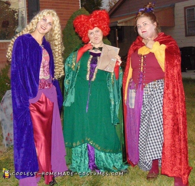 Coolest DIY Hocus Pocus Group Costume for Halloween