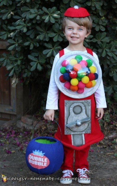 Cutest Homemade Little Gumball Machine