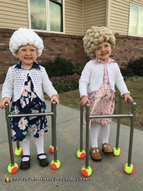 Easy DIY Adorable Twin Old Ladies