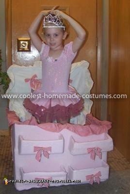 Homemade Ballerina in a Jewelry Box Costume