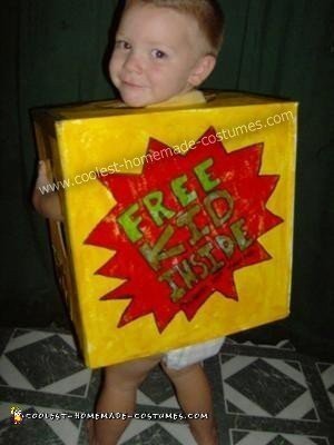 Coolest Cereal Box Prize Costume