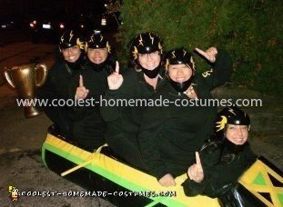 Coolest Cool Runnings Jamaican Bobsled Team Group Costume