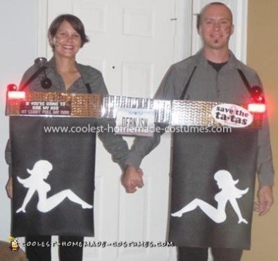 Coolest Couples Mud Flap Costume