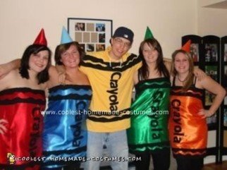 Coolest Crayon Box Group Costume