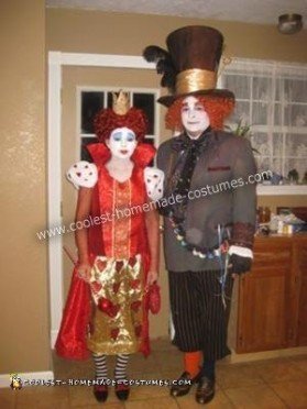 Coolest Homemade Alice in Wonderland Couple Costumes