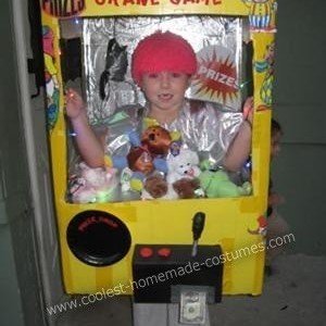 Homemade Crane Game Costume