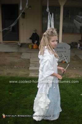 Coolest DIY Ice Witch of Narnia Child's Halloween Costume Idea