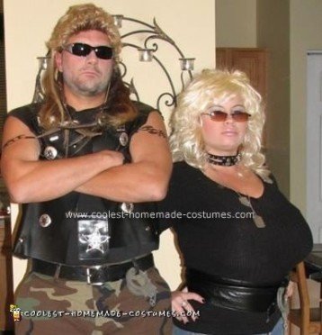 Cool Dog the Bounty Hunter and Beth Costume