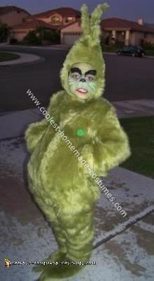 grinch fur costume
