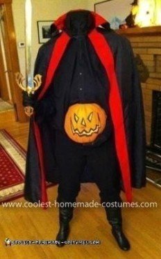 Coolest Headless Horseman Pregnant Costume